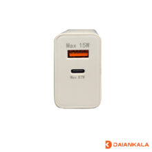 شارژر دیواری شیائومی مدلMDY-K40-EY به همراه کابل تبدیل