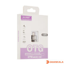 مبدل OTG microUSB به USB کلومن مدل K-0T11