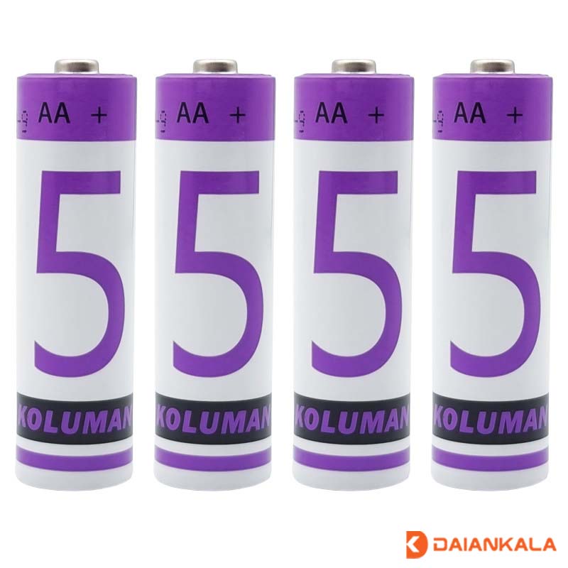 باتری قلمی کلومن مدل AA-ALKALINE بسته 4 عددی