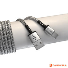 کابل تبدیل USB به USB-C سیبراتون مدل S224 C طول 1.2 متر