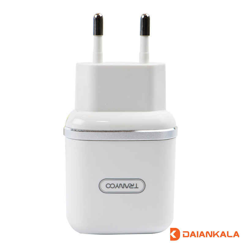 Tranyoo V60 model wall charger with microUSB conversion cable