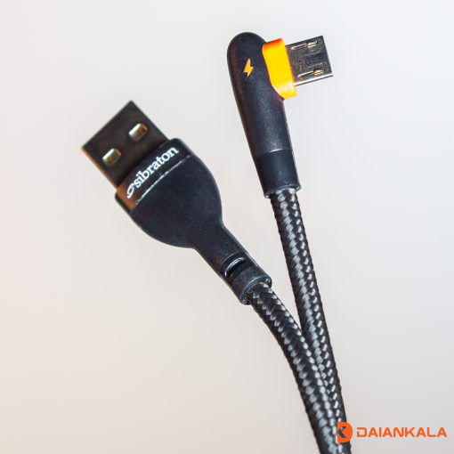 کابل تبدیل USB به Micro-usb سیبراتون مدل S445A طول 1 متر