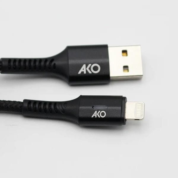 خرید و مشاهده کابل USB به لایتنینگ AKO مدل AC-12 از دایان کالا