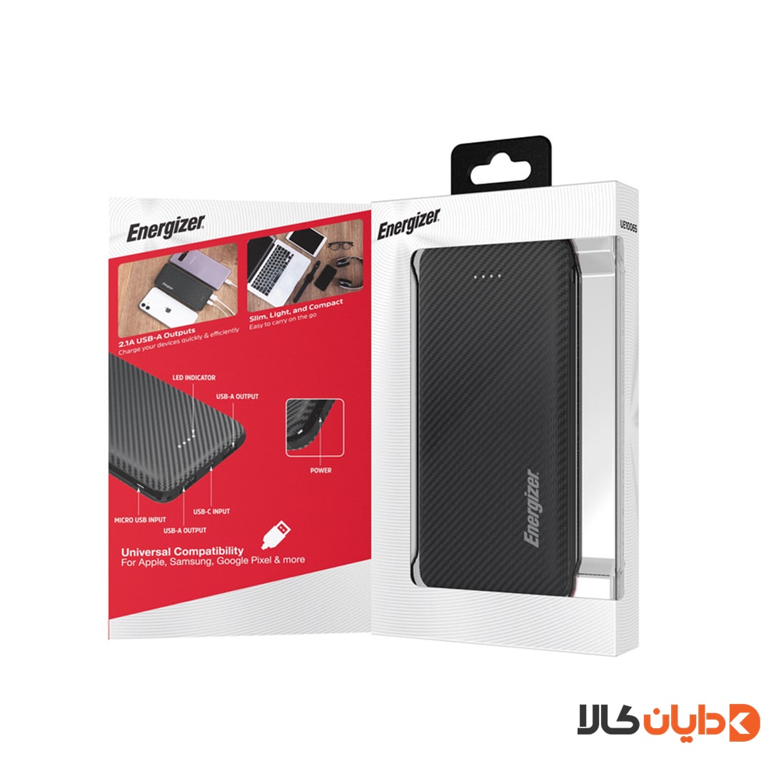 قیمت و خرید پاوربانک انرجایزر ENERGIZER مدل UE10065 از دایان کالا