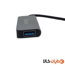 قیمت هاب 4 پورت USB 2.0 پورت ایلون مدل TYPE-C H801 از دایان کالا
