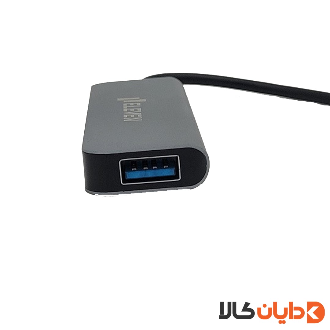 قیمت هاب 4 پورت USB 2.0 پورت ایلون مدل TYPE-C H801 از دایان کالا