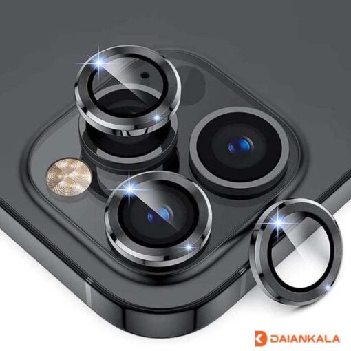 محافظ لنز دوربین رینگی فلزی iPhone 14 pro